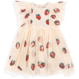 Konges Sløjd Strawberry Yvonne Frill Dress