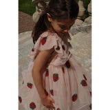 Konges Sløjd Strawberry Yvonne Frill Dress
