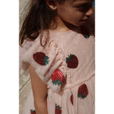 Konges Sløjd Strawberry Yvonne Frill Dress