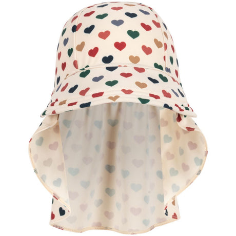 Konges Sløjd Coeur Coloré Manuca Frill Sun hat Grs