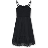 kids ONLY Black Lou Life Emb Smock Dress
