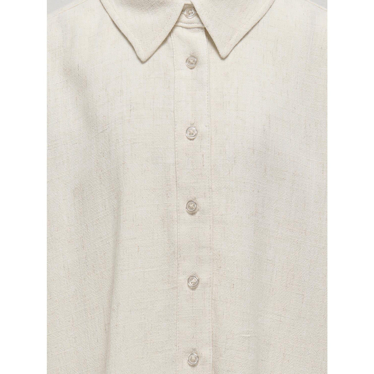 kids ONLY Moonbeam Siesta L/S Linen Blend Ovs Shirt Pnt