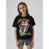 Name It Black Farda Rolling Stones Regular T-Shirt