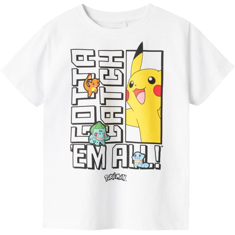 Name It Bright White Flame Pokemon T-Shirt Noos