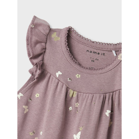 Name It Elderberry Disse Onesie