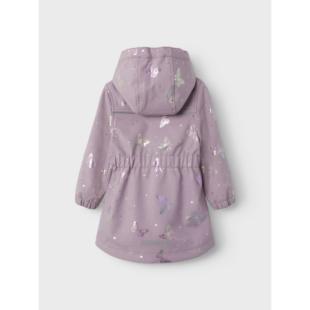 Name It Elderberry Butterfly Alfa08 Softshell Long Foil Jacket Fo