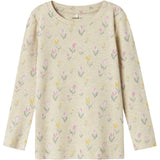 Name It Peyote Melange Flowerkab Blouse