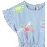 Carlieblush Bleach Denim Dress