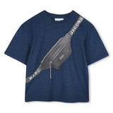 Marc Jacobs Denim Blue Short Sleeves Tee-Shirt