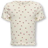 Kids ONLY MINI Tofu Cherry Trinny Life O-Neck AOP Top