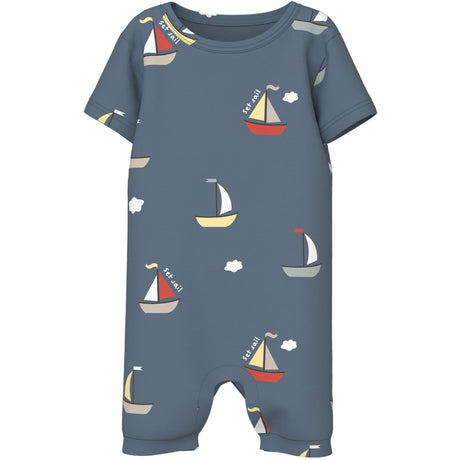 Name It Blue Mirage Boats Vroels Sunsuit