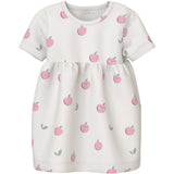 Name It Cloud Dancer Apples Vandora Dress