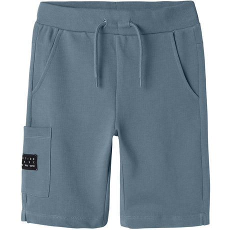 Name It Blue Mirage Vivasse Long Sweat Shorts