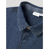 Name It Dark Blue Denim Peter Denim Shirt
