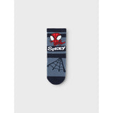 Name It Navy Blazer Manning Spidey 3-Pack Socks