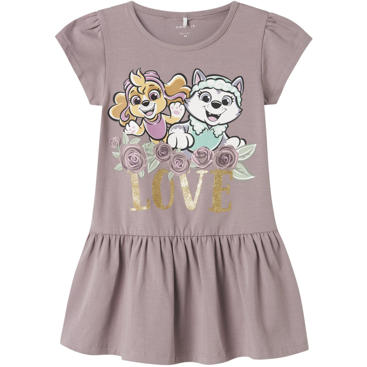 Name It Purple Dove Mema Paw Patrol Dress
