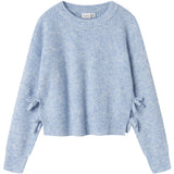 Name It Dusty Blue Linnea Loose Short Knit