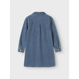 Name It Medium Blue Denim Astrid Zip Denim Dress