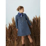 Name It Medium Blue Denim Astrid Zip Denim Dress