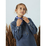 Name It Medium Blue Denim Astrid Zip Denim Dress
