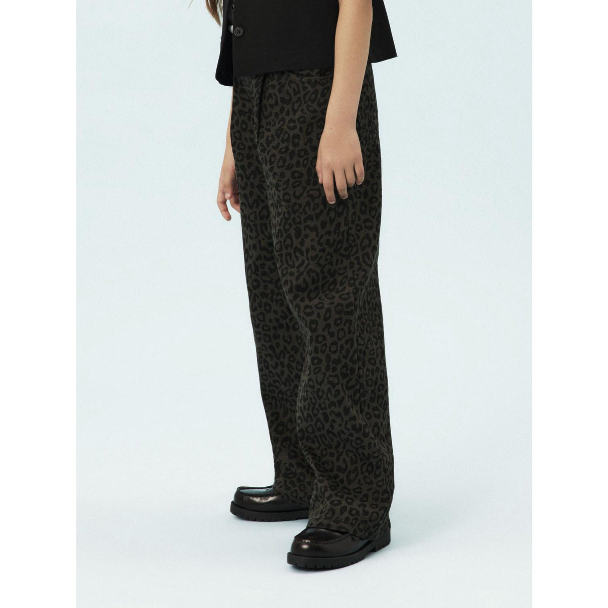 Name It Mockingbird Leo Bella Wide Leo Twill Pants
