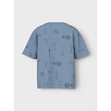 Name It Faded Denim Huxi Regular T-Shirt