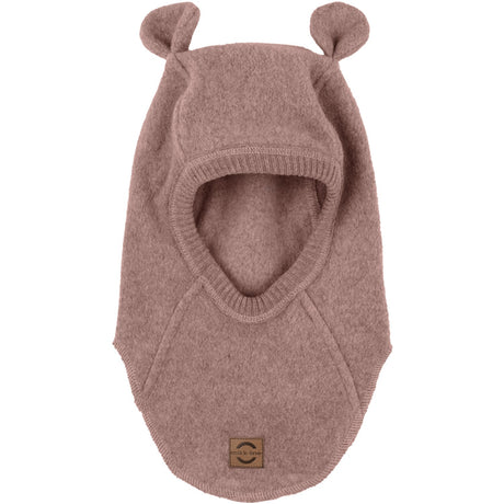 Mikk-Line Burlwood Melange Cotton Fleece Fullface With Ears