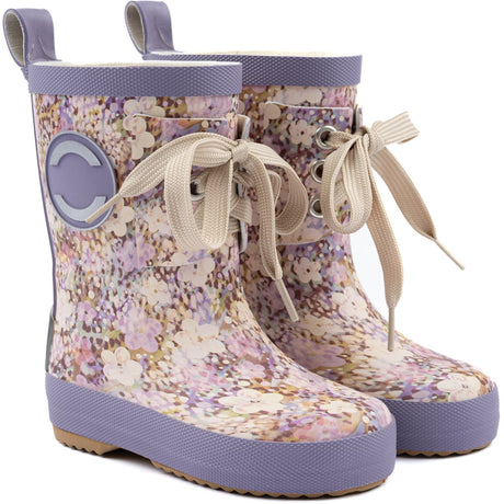 Mikk-Line Dusk Lace Printed Wellies