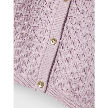 Name It Winsome Orchid Tatine Knit Cardigan