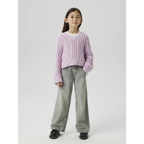 Name It Winsome Orchid Tanna Short Loose Knit