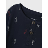 Name It Navy Blazer Labela Slim Blouse