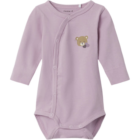 Name It Mauve Mist Nedria Wrap Body