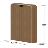 FLEXA Oak Væghængt Changing Table