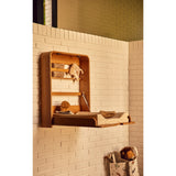 FLEXA Oak Væghængt Changing Table