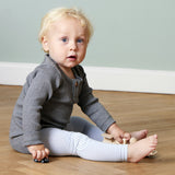 Gobabygo Sky Blue Crawling Leggings Organic Cotton