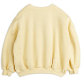 Mini Rodini Yellow Note Embroidery Sweatshirt