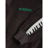 Mini Rodini Black Piano Terry Sweatshirt