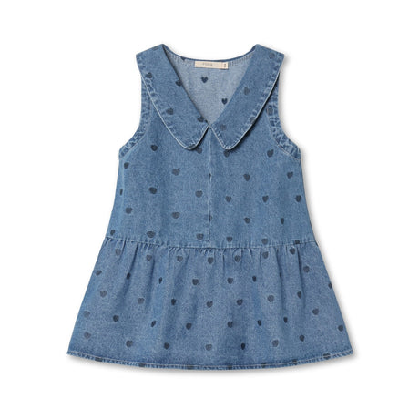 Fliink Light Denim Blue Donna Denim Spencer Dress