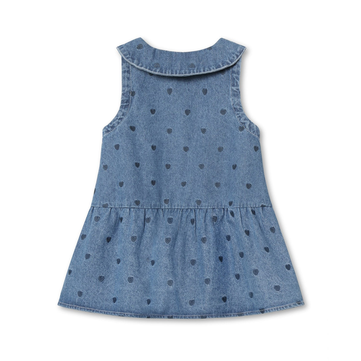 Fliink Light Denim Blue Donna Denim Spencer Dress