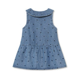 Fliink Light Denim Blue Donna Denim Spencer Dress