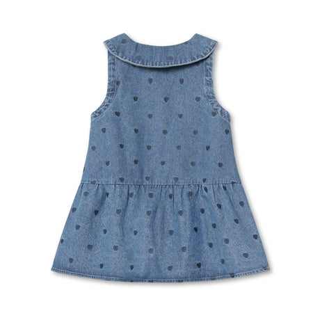 Fliink Light Denim Blue Donna Denim Spencer Dress