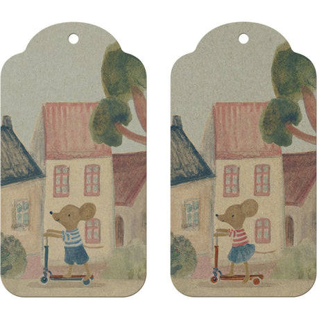 Maileg Gift Tags, Mouse 12 Pcs