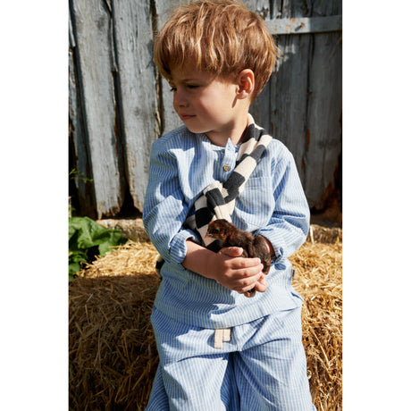 Wheat Blue Stripe Shirt Bjørk