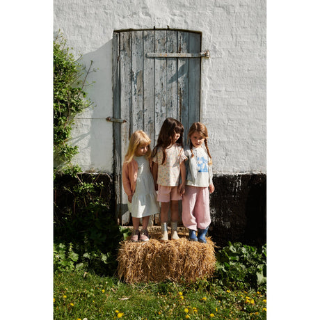 Wheat Bright Flowers T-Shirt S/S Ally