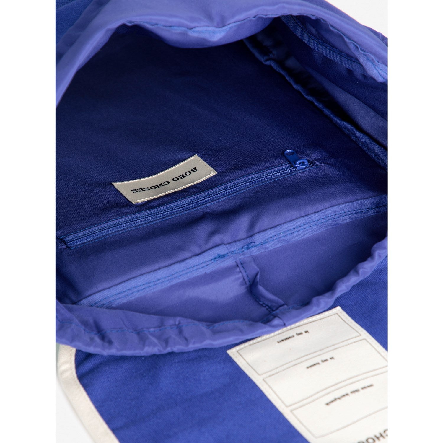 Buy Bobo Choses Blue Smiling Label Backpack | Luksusbaby