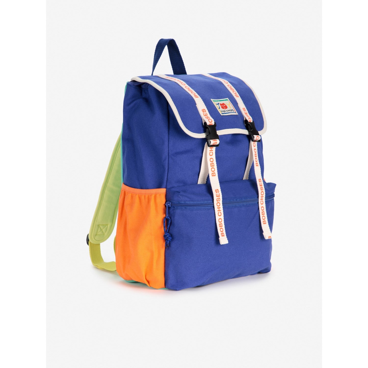 Buy Bobo Choses Blue Smiling Label Backpack | Luksusbaby