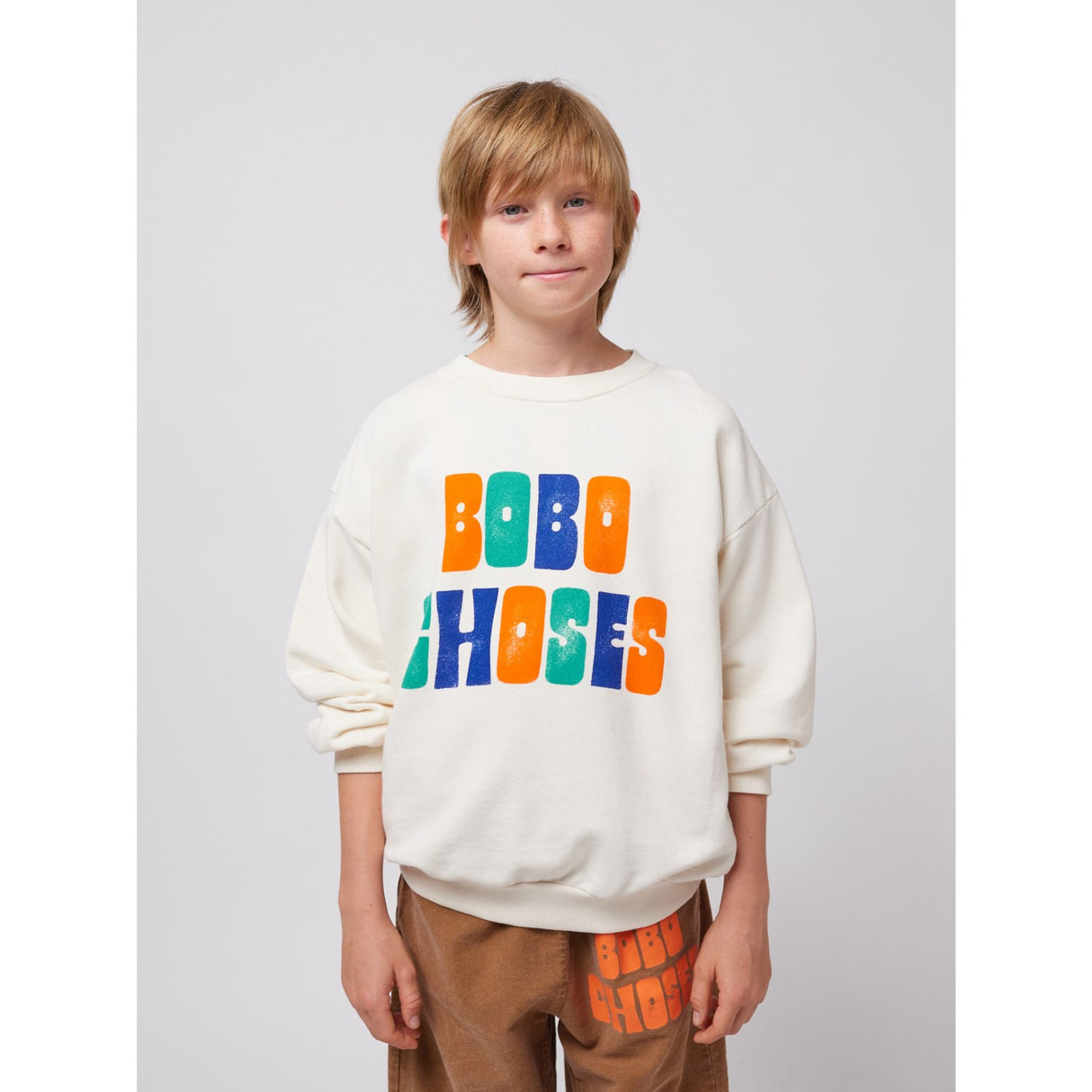 Bobo Choses Offwhite Multicolor Bobo Choses Sweatshirt