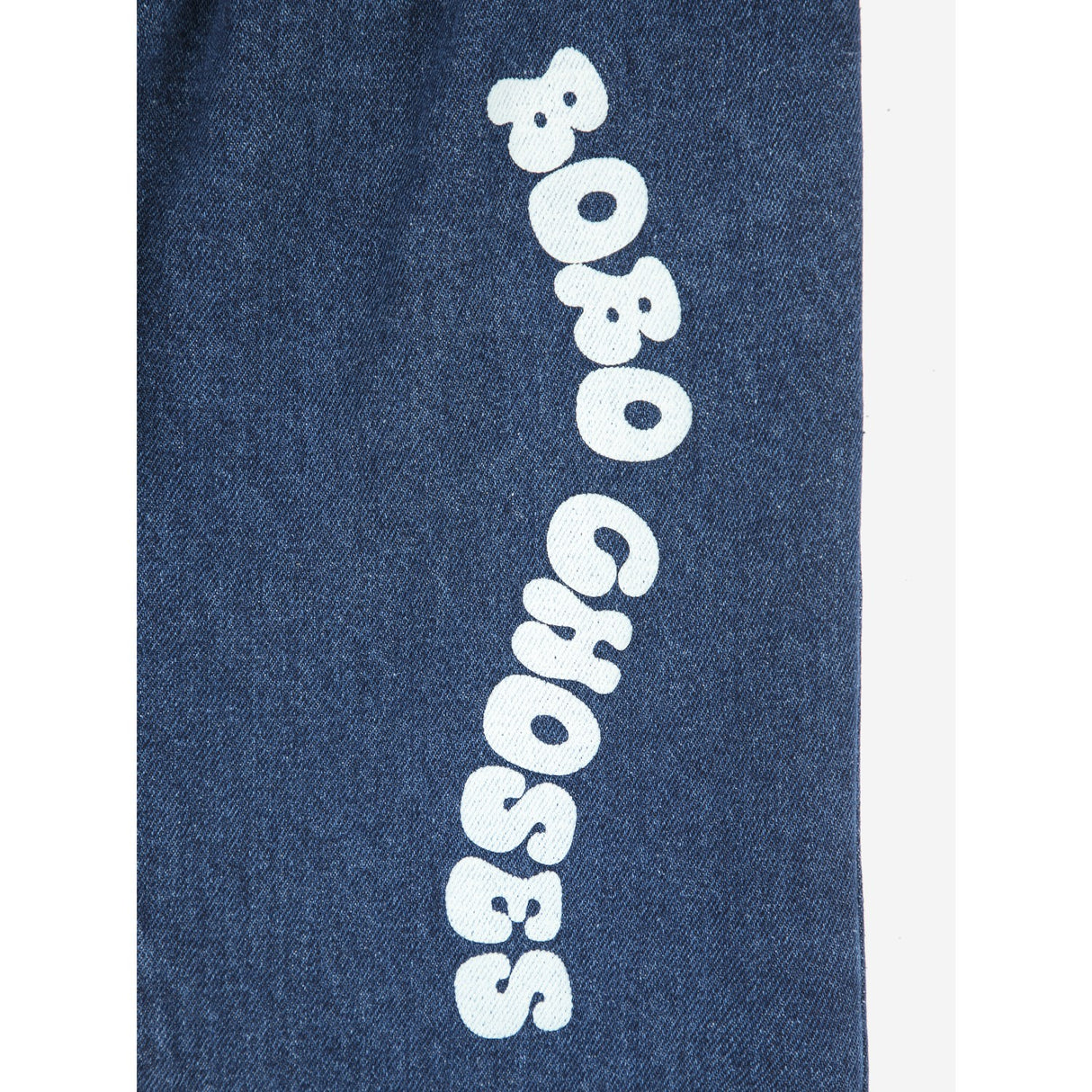 Bobo Choses Blue Wavy Bobo Choses Mid Denim Pants