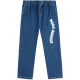 Bobo Choses Blue Wavy Bobo Choses Mid Denim Pants