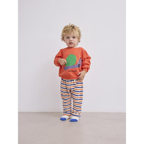 Bobo Choses Multicolor Striped Terry Cloth Harem Pants